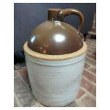 2 Tone Glazed Stoneware Jug