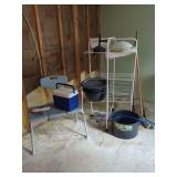 Assorted Household and Utility Items Grouping