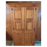 Broyhill Quality Furniture Wood Armoire Cabinet with Drawers