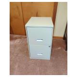 Two-Drawer Steel Filing Cabinet