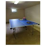 MD Sports Prince Blue Ping Pong Table with Accessories