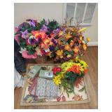 Safavieh Wool Rug, Floral Arrangements, and Floral Design Supplies