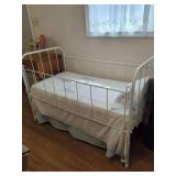 White Metal Framed Twin Size Daybed