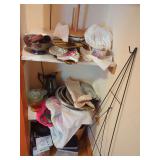 Kitchenware, Silverplate Items, Electronics, and Household Goods