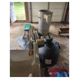 Above Ground Swimming Pool System with Pump, Filter, Ladder, and Accessories