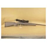 Remington Model 597 Rifle In .22 LR With 3-9 Power Combo Scope,