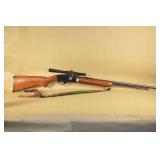 Remington Model 552 Semi-Auto Rifle In .22 Rimfire With 4-Power Tasco Scope,