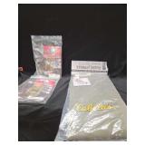 Cabelas Scent-Lok Storage Duffel and Rynoskin Mossy Oak Insect Shield Shirt and Pants Size XL
