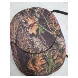 Mossy Oak Camouflage Folding Stadium Seat with Carrying Strap