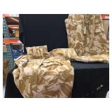 British Military Desert Camouflage Field Jacket and Trousers Uniform Set