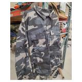 Military Style Camouflage Jacket and Pants Set