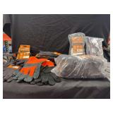 Brahma Brown Jersey and Leather Work Gloves Assortment