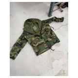 US Military ECWCS Cold Weather Camouflage Parka and BDU Shirts Lot