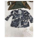 Three Military Camouflage Jackets