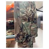 US Military Chemical Protective Suit Trousers and Guide Gear Camouflage Jacket