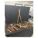 Assorted Hand Tool Set Featuring Crescent Pliers and Wrenches