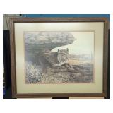 Ralph J. McDonald Framed Limited Edition Print The Refuge Numbered 1352 of 1500