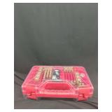 Battery Daddy Plastic Organizer Case with Assorted Batteries and Tester