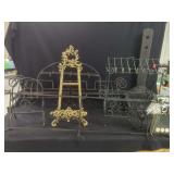 Assorted Metal Display Racks and Easels