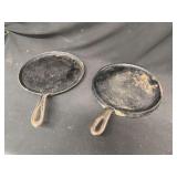 Cast Iron Griddle Pans Marked 8X