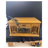 Spirit of St. Louis Multi-Format Wooden Entertainment System