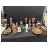 Mixed Decorative Tableware And Glassware Assortment