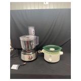 Hamilton Beach Food Processor and Kitchen Elements Slow Cooker
