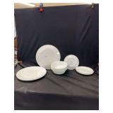 Corelle by Corning White Dinnerware Set
