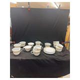 Corelle Butterfly Gold Pattern Dinnerware and Serving Pieces
