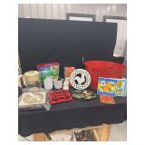 Kitchenware and Decorative Metal Items Assortment