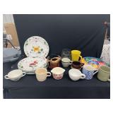 Mixed Dinnerware and Ceramic Tableware Grouping