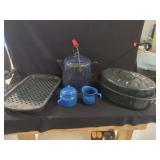 Blue Enamelware Kitchen and Cookware Set