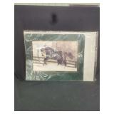 Tony Leonard Signed Seattle Slew Print Dated 2002