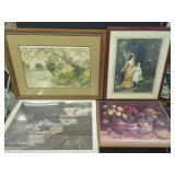 Framed Art Prints Assortment