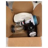 Assorted Kitchen Appliances Including Oster Blender and Starfrit Unit