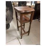 Wooden Tiered Plant Stand Table