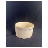 Stoneware Crock Pot with Glazed Rim