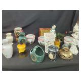 Mixed Decorative Home Accessories and Porcelain Figurines