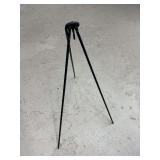 Wrought Iron Tripod Stand with Integrated Center Hook