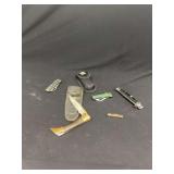 Assorted Pocket Knives and Sheaths