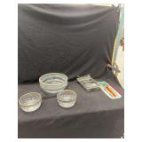 Cut Glass Bowls and Craft Accessories