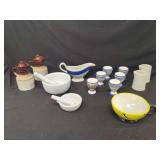 Assorted Ceramic Kitchen and Tableware Grouping