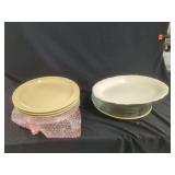 Homer Laughlin China and Glass Dinnerware Stack