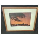 Framed Print Sunrise Over the Bluegrass by Ginnie Archambault