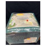 International Silver Company Glass Dessert Set with Stand