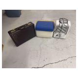 Three-Piece Utility Set Including Briefcase, Gott Cooler, and Comfort Glow Heater