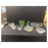 Assorted Glassware Tableware and Serving Pieces