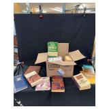 Mixed Literature and Reference Books Including Bible Dictionaries and Novels