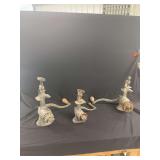 Three Universal Cast Iron Hand Crank Food Grinders