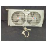 Climate Keeper Dual Window Fan with Expandable Side Panels